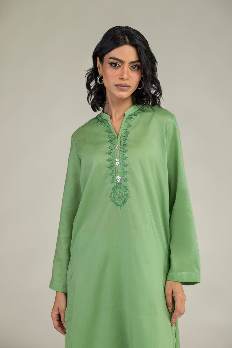 Green Lyocell Kurta