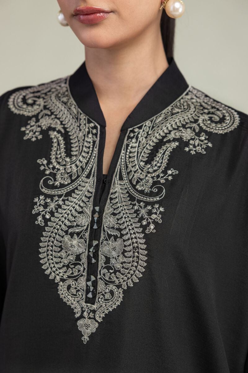 Black Lawn Kurta