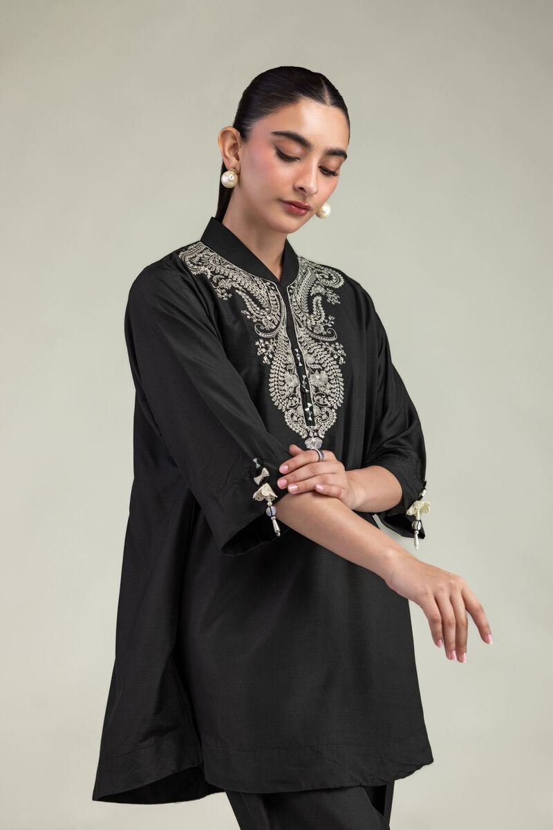 Black Lawn Kurta