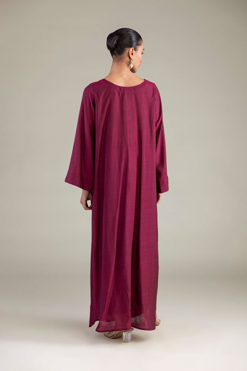 Maroon Longline Kurta