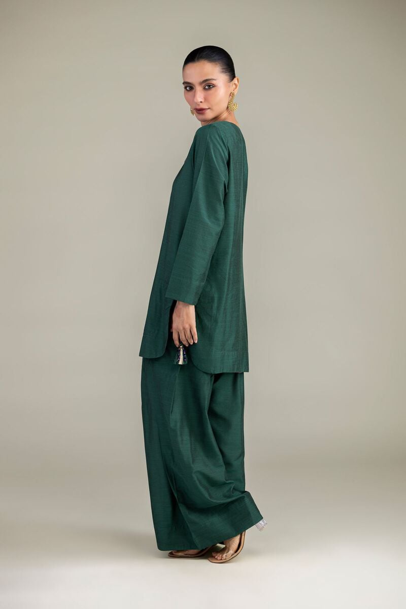 Solid Green Shalwar