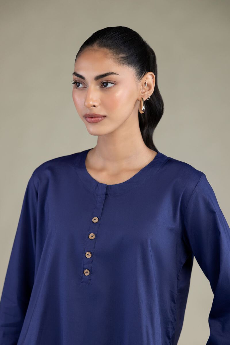Solid Short Kurta