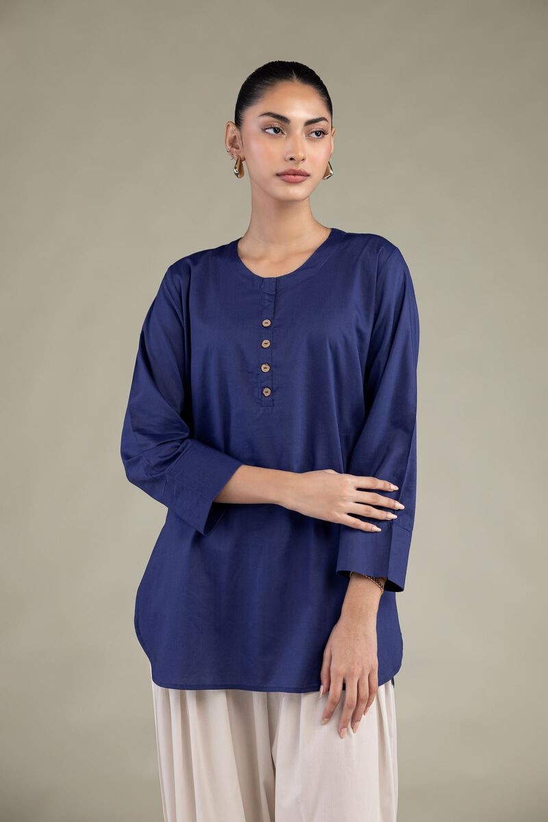 Solid Short Kurta