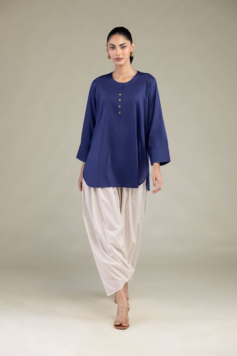 Solid Short Kurta