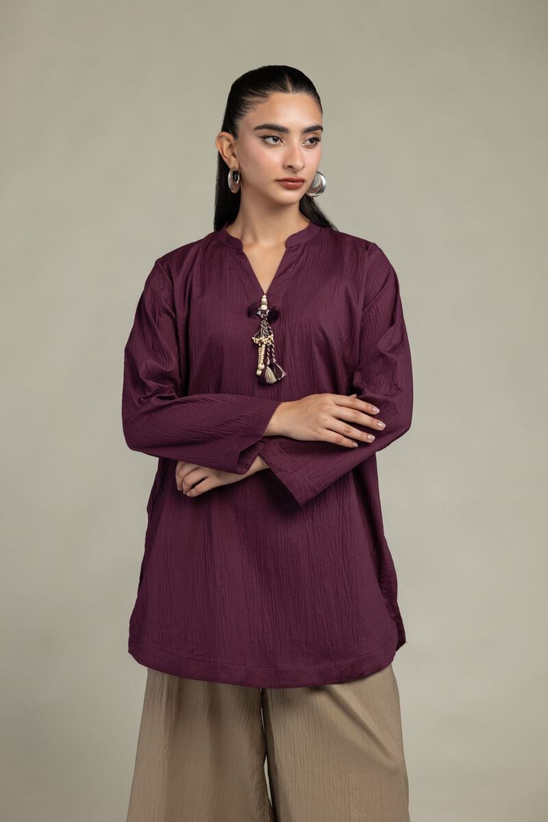 Solid Cotton Kurta