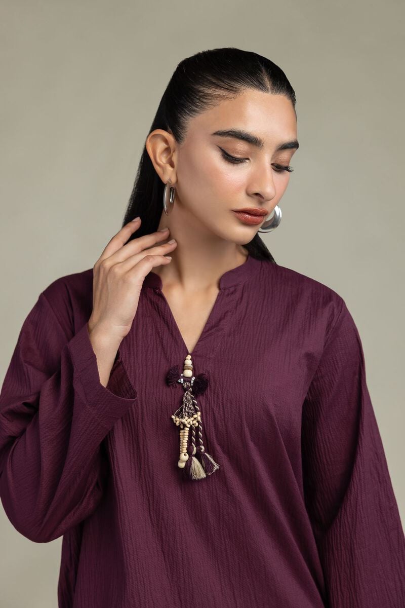 Solid Cotton Kurta