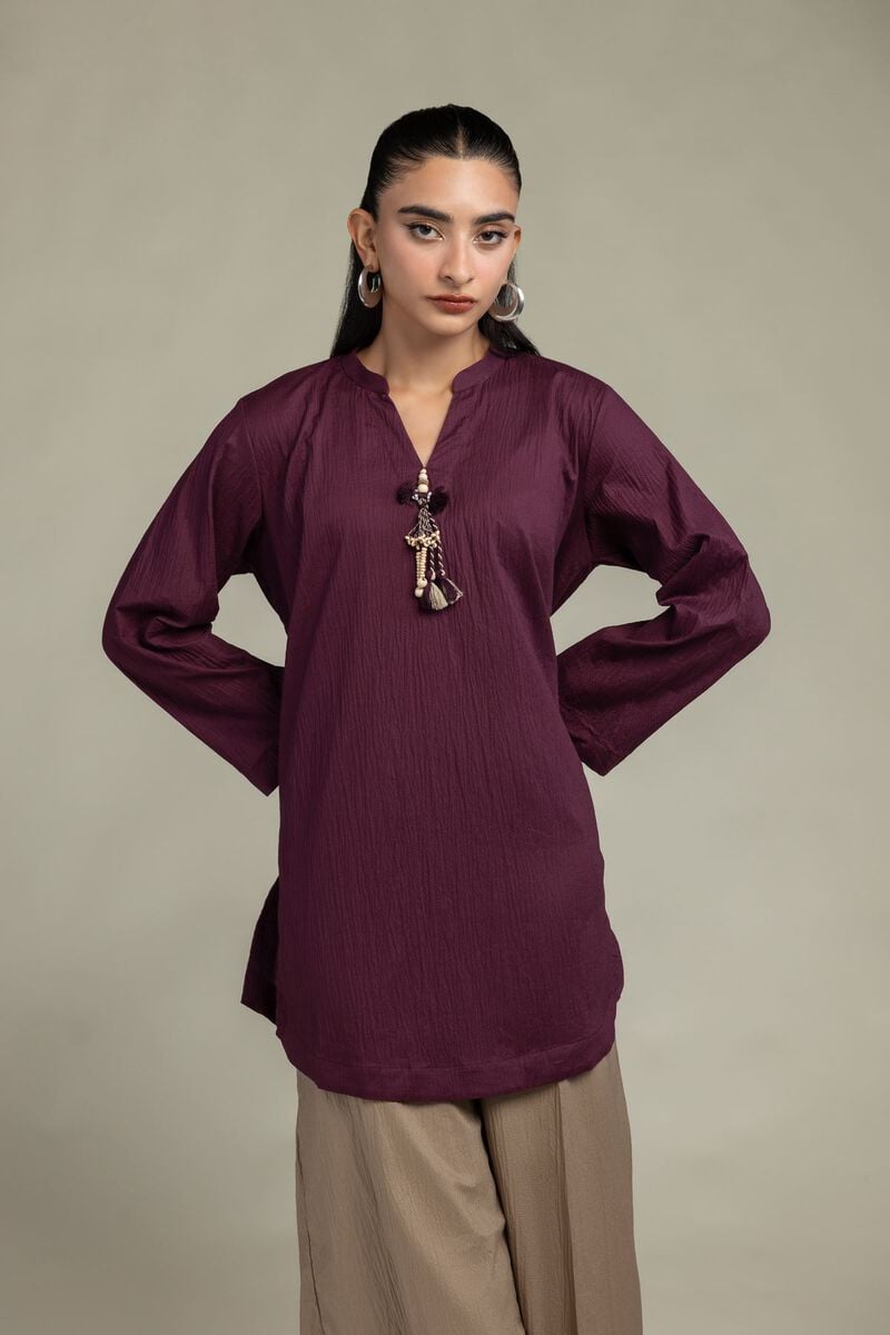 Solid Cotton Kurta