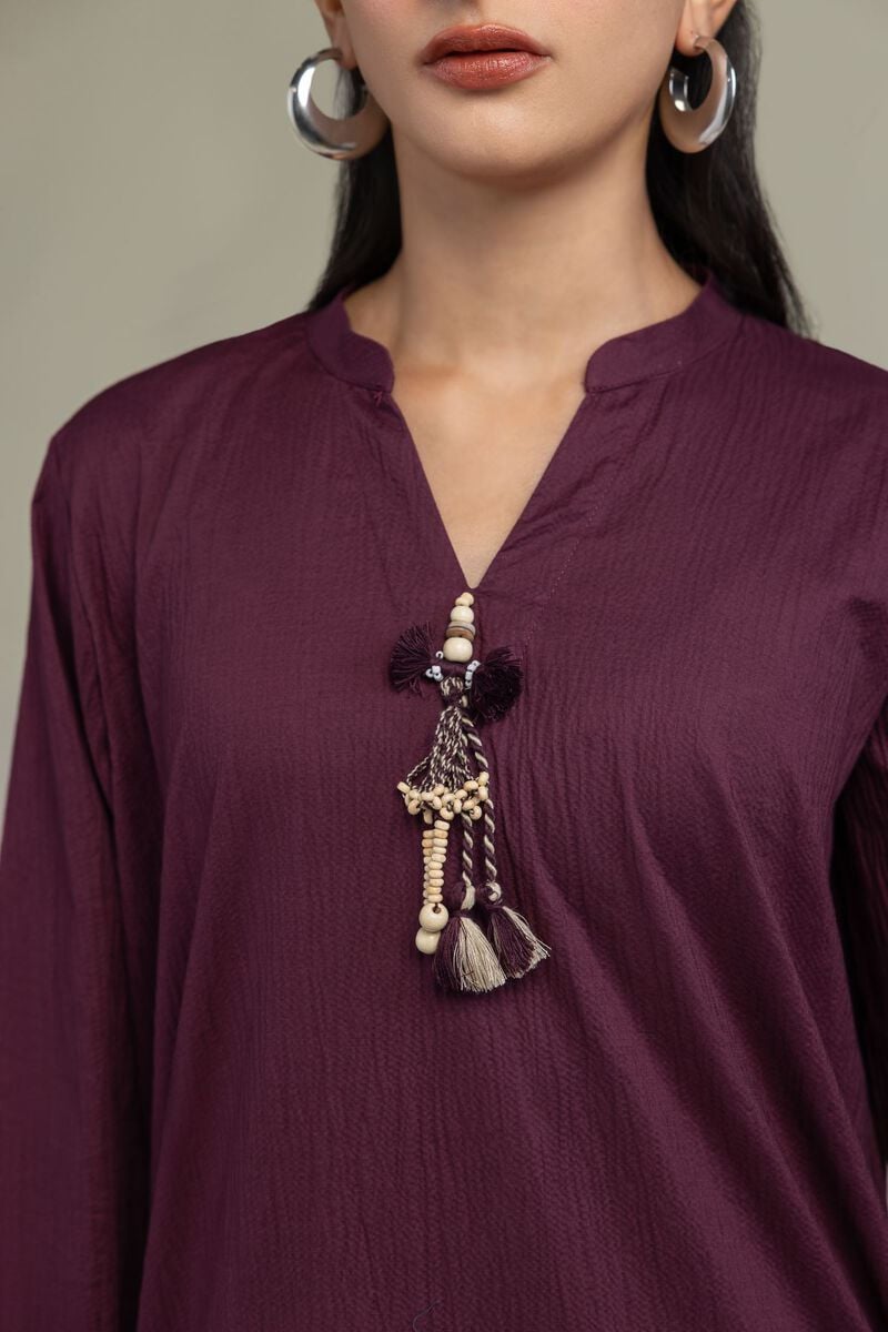 Solid Cotton Kurta