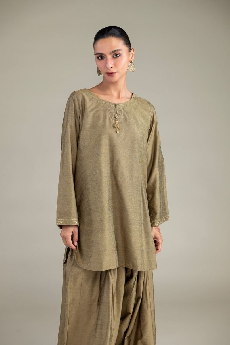 Short Solid Kurta