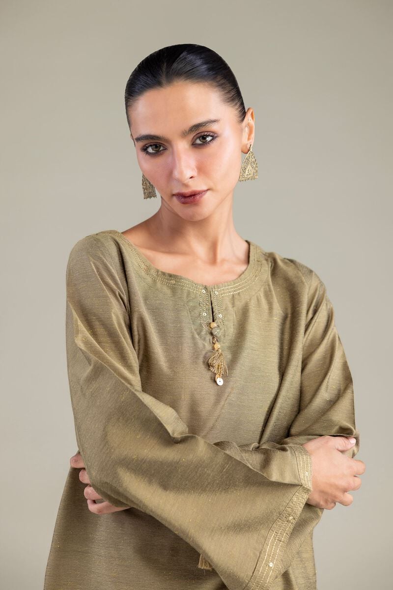 Short Solid Kurta