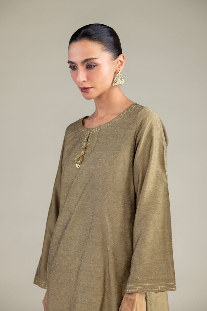 Short Solid Kurta