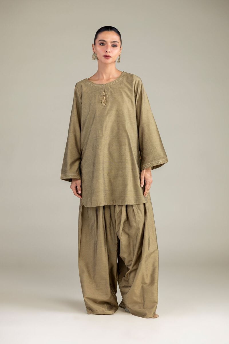 Short Solid Kurta