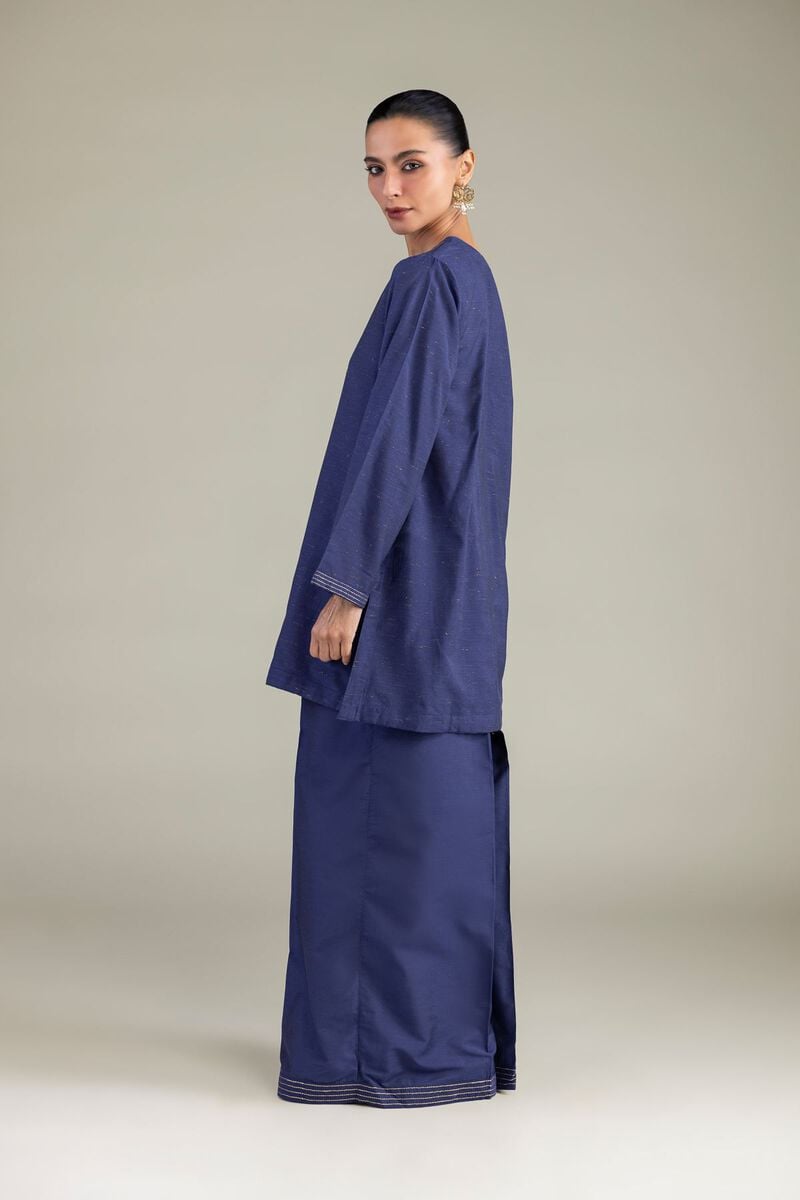Navy Solid Pants