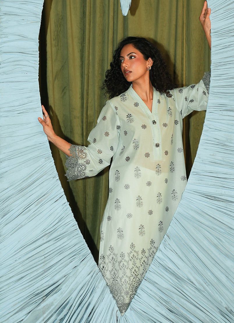 Embroidered Kurta
