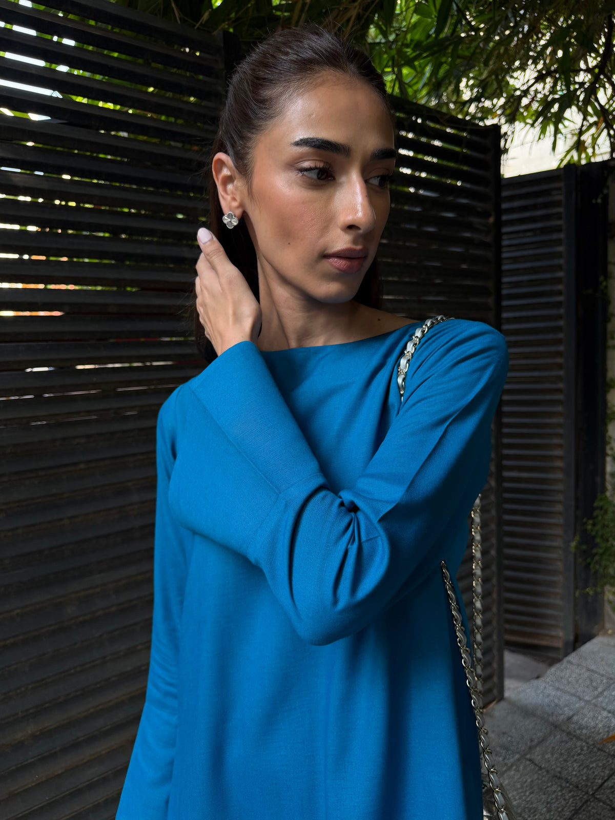 Teal Power Tunic