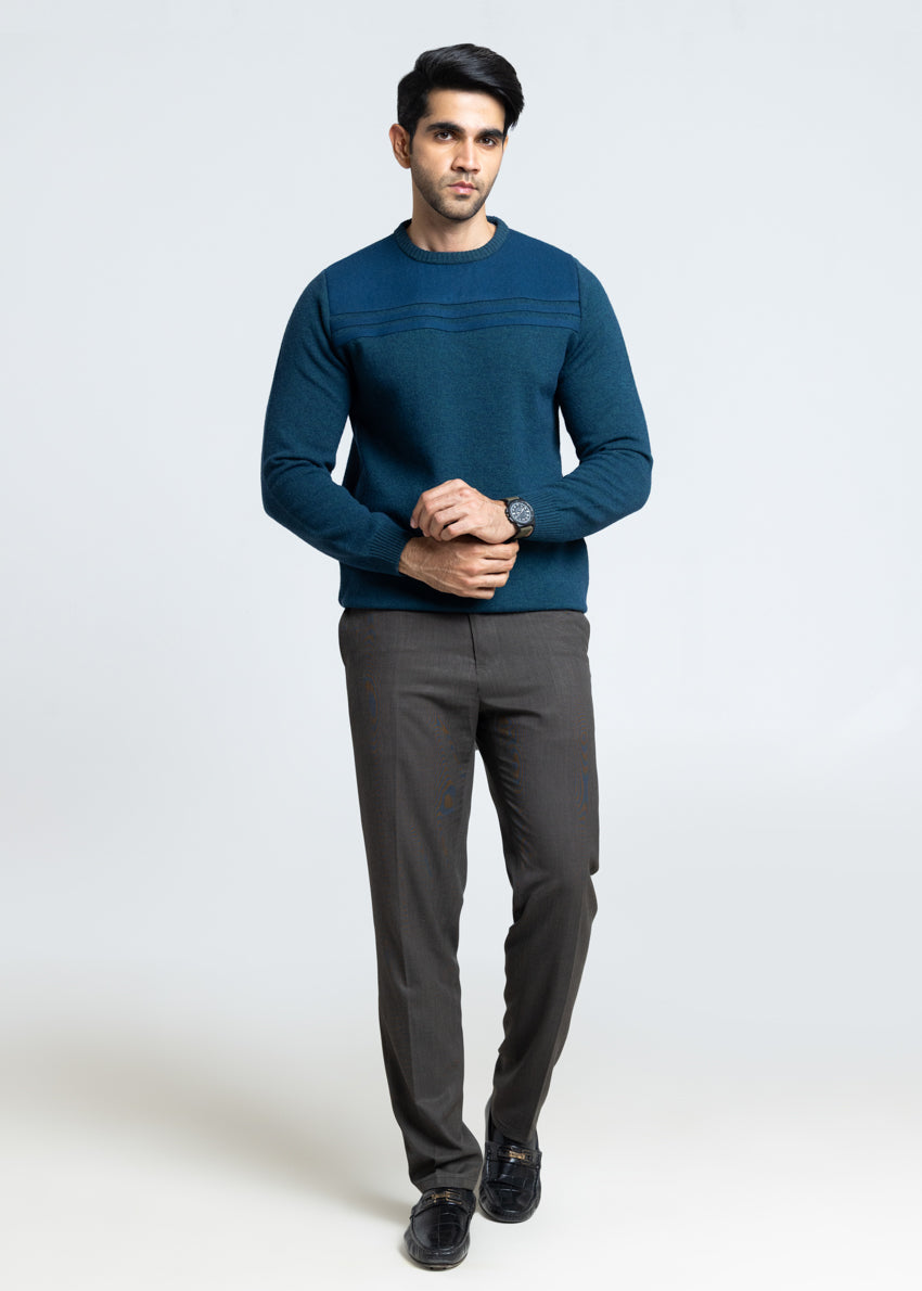 Octavo-Crew Neck Full Sleeves Sweater (856-14)