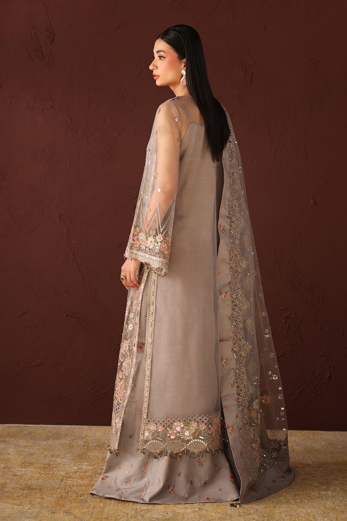 EMBROIDERED NET UF-4487