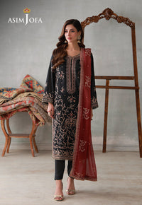 AJLPN-06 Embroidered Poly Silk Stitched 3pcs