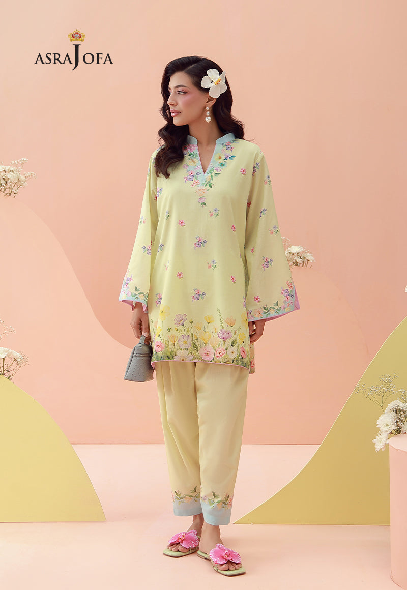 Ajpb-292 Printed Lawn Stitched 2Pcs