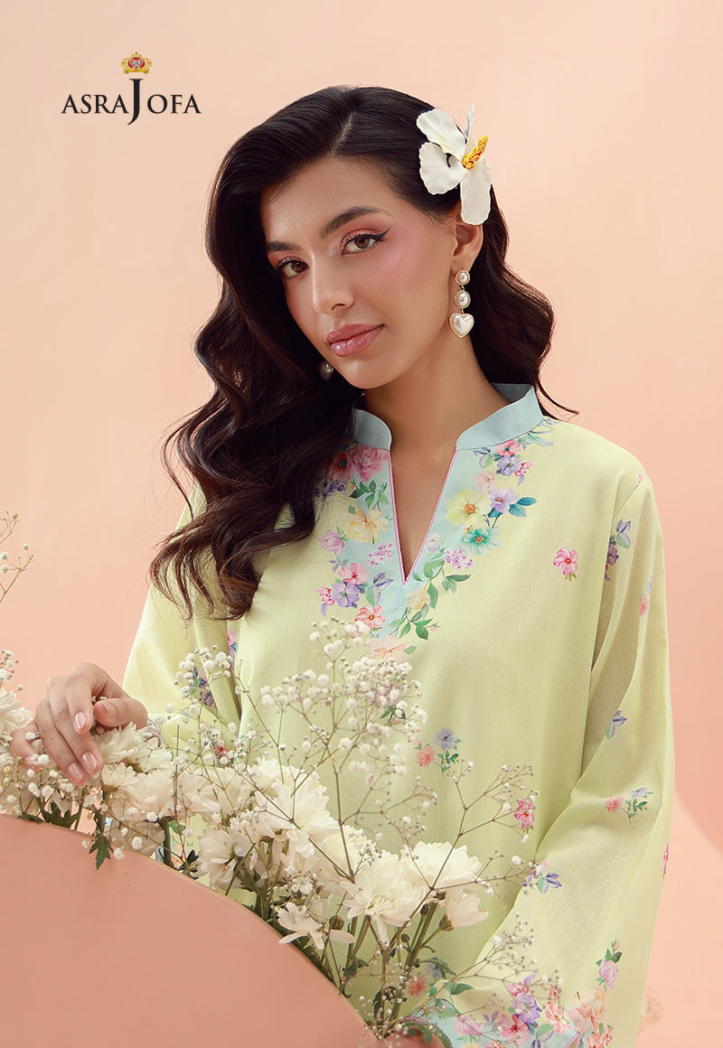 Ajpb-292 Printed Lawn Stitched 2Pcs