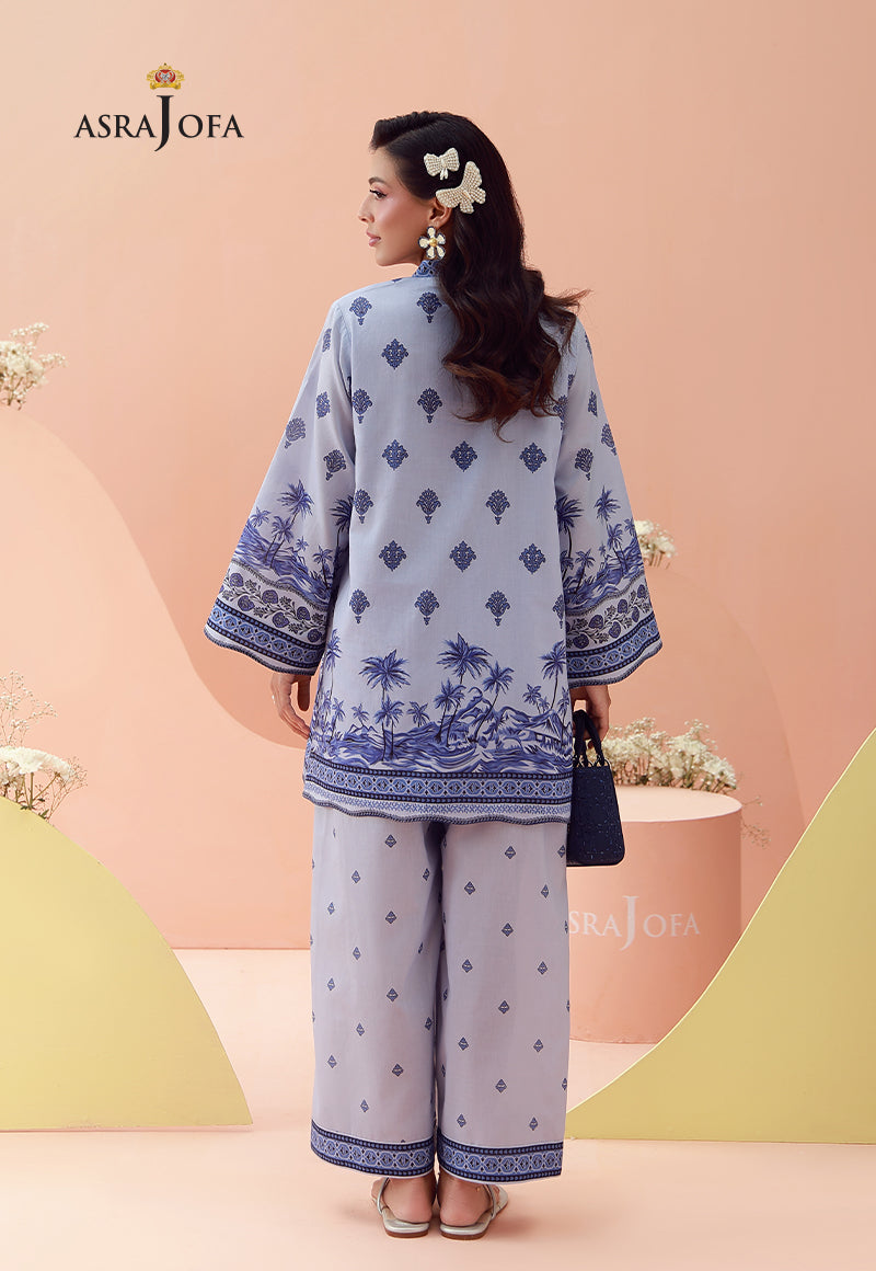 Ajpb-285 Printed Lawn Stitched 2Pcs