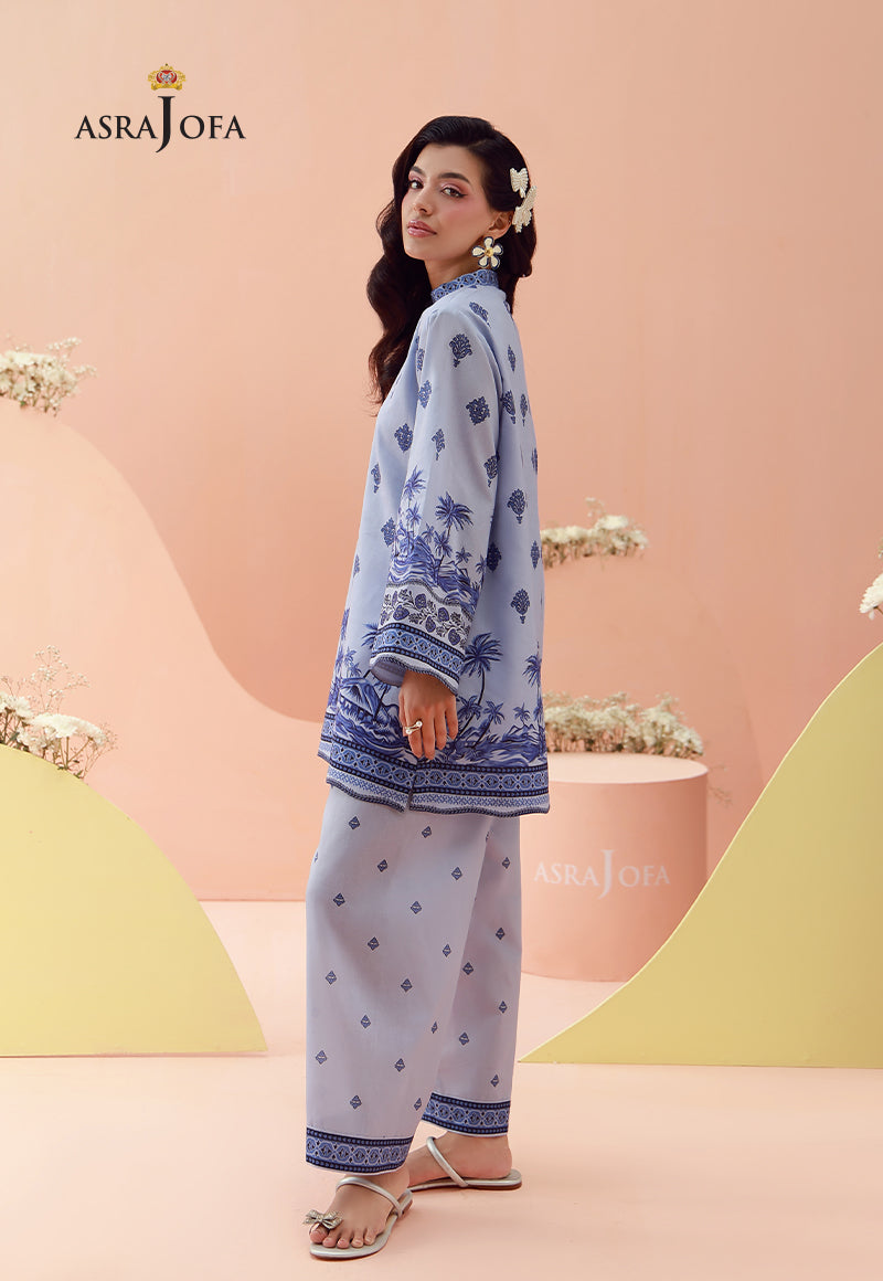 Ajpb-285 Printed Lawn Stitched 2Pcs