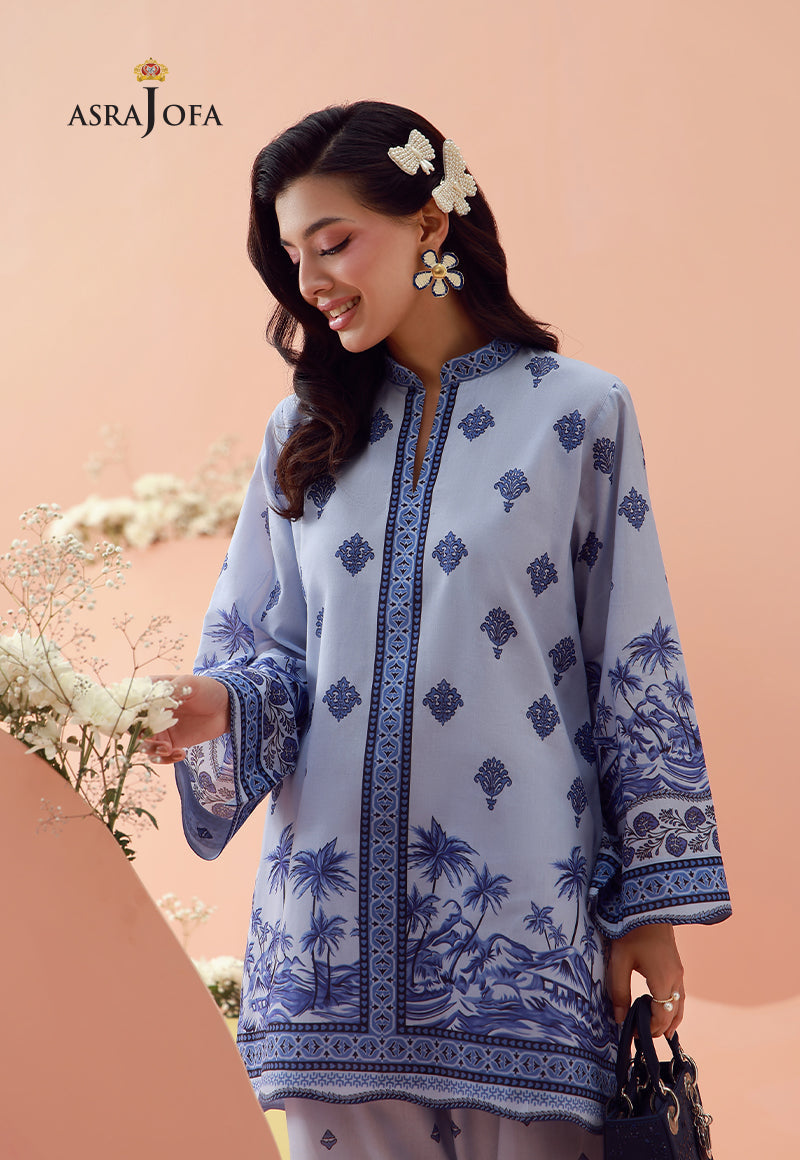Ajpb-285 Printed Lawn Stitched 2Pcs