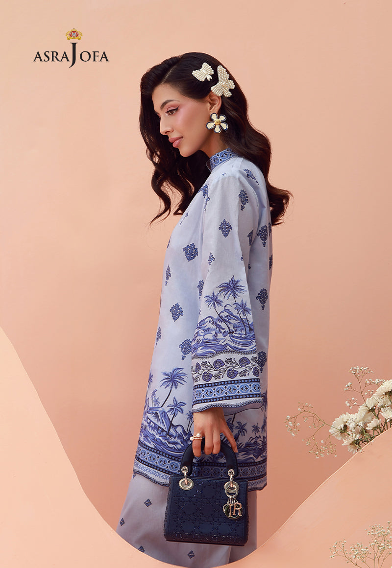 Ajpb-285 Printed Lawn Stitched 2Pcs