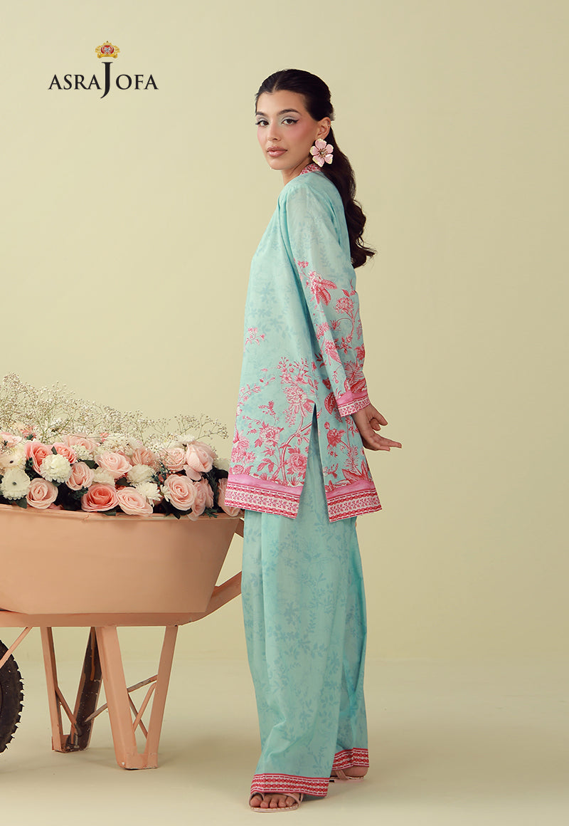 Ajpb-288 Printed Lawn Stitched 2Pcs