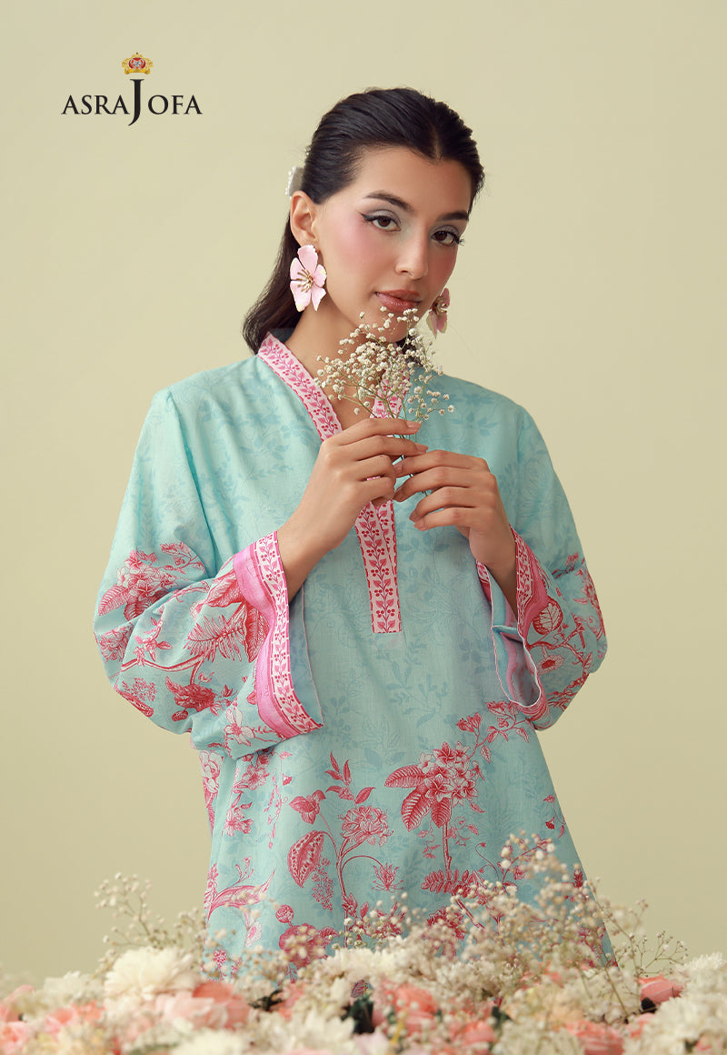 Ajpb-288 Printed Lawn Stitched 2Pcs