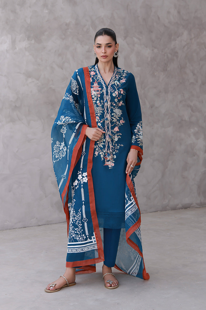 Teal Tapestry
