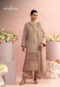 AJULW-11 Embroidered Lawn Unstitched 3 Pcs
