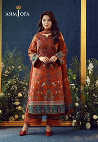 AJUBEP-04 Printed Embroidered Cambric Unstitched 3 Pcs