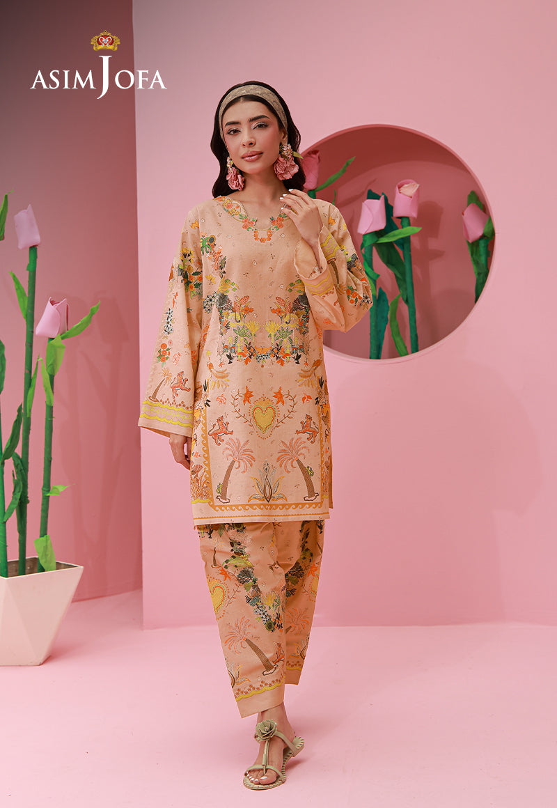 Ajpb-276 Printed Lawn Stitched 2Pcs