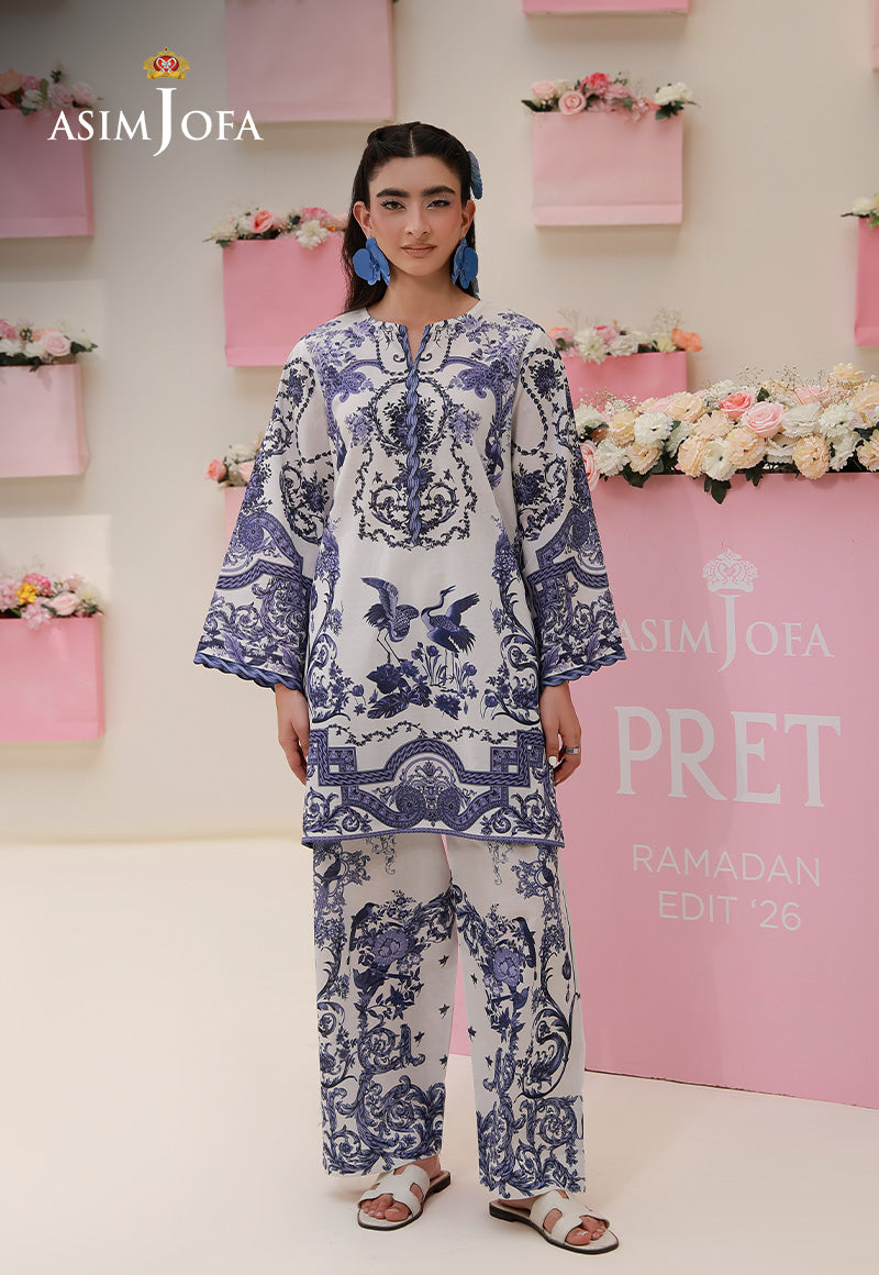 AJPB-274 Printed Lawn Stitched 2pcs