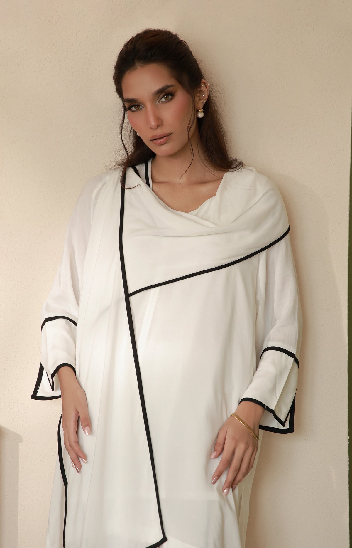 Black & White Drape