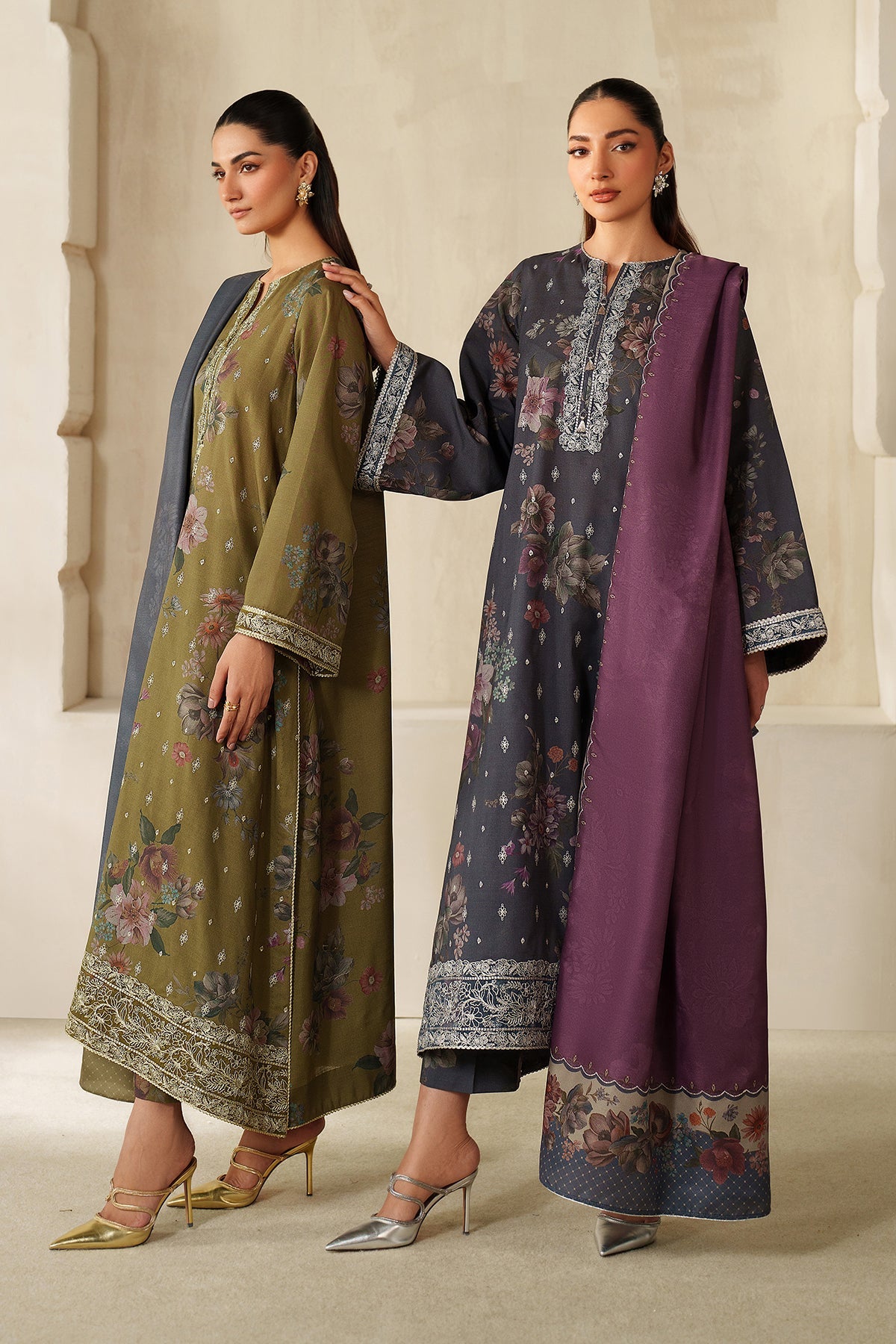 EMBROIDERED KHADDAR SF-4334
