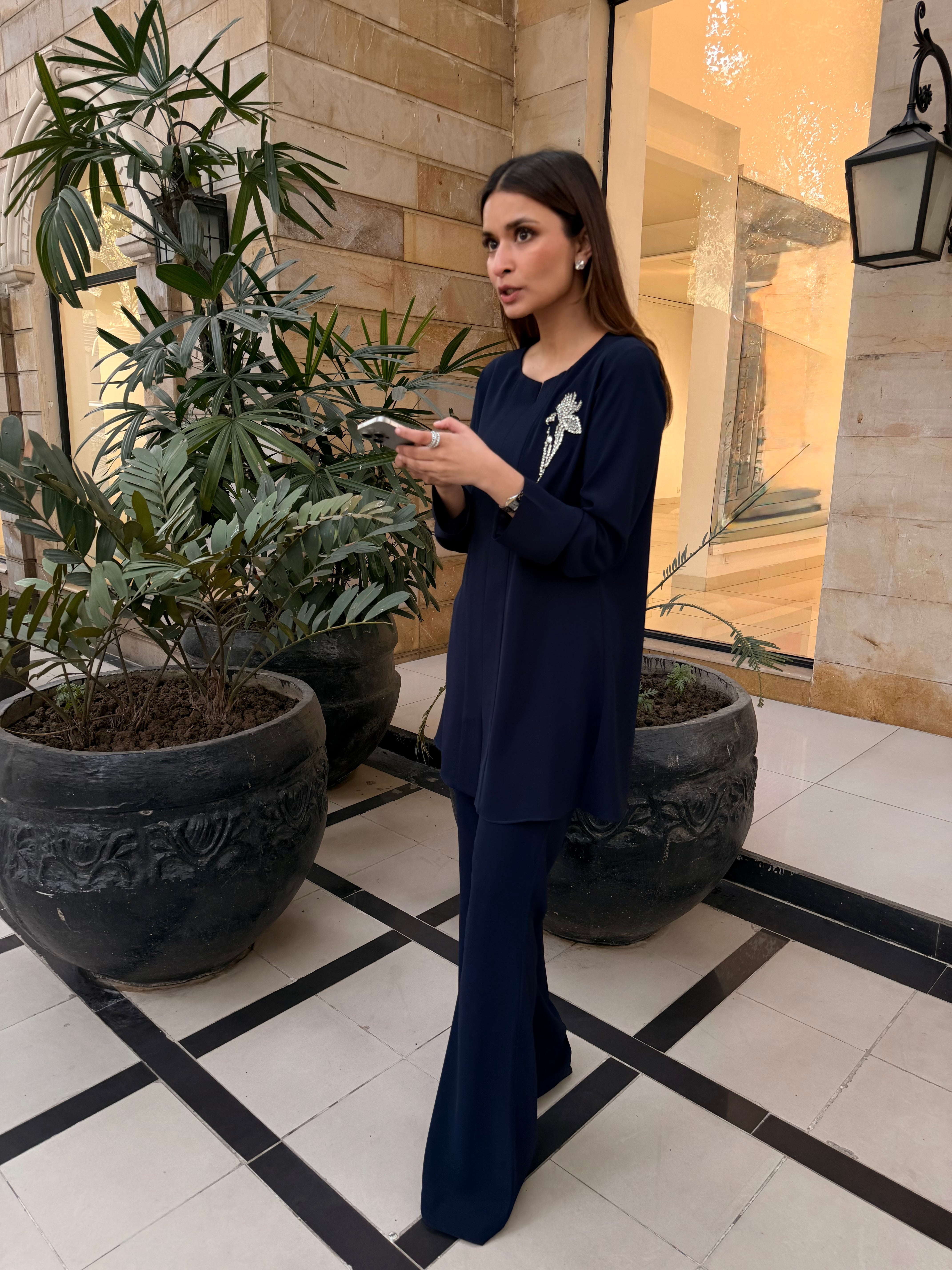 Navy Dina Set