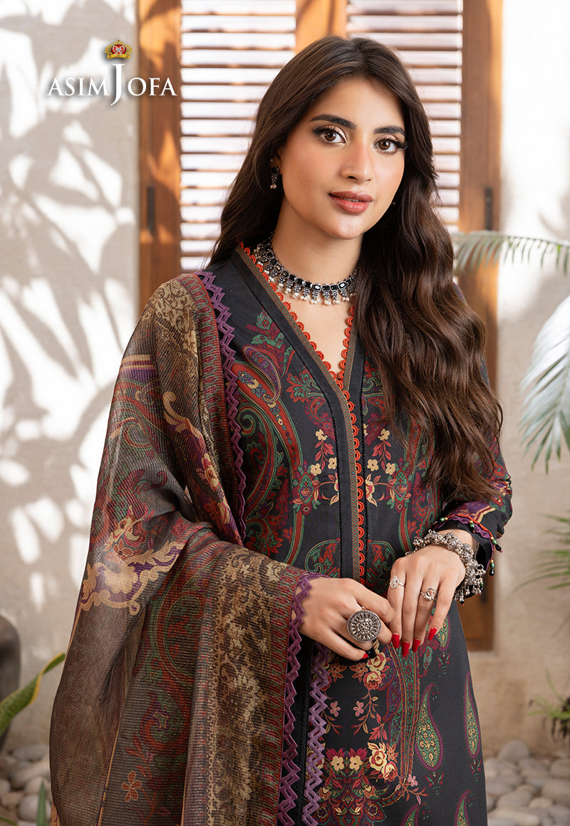 AJRW-27 DESIGNERS STITCHED PREMIUM WINTER COTTON 3 PCS