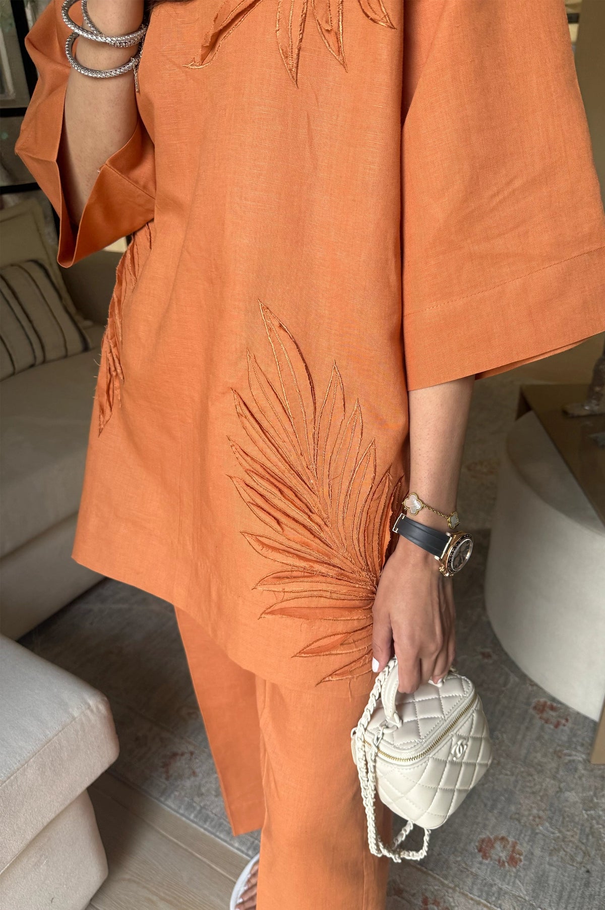 Peach Tan Set
