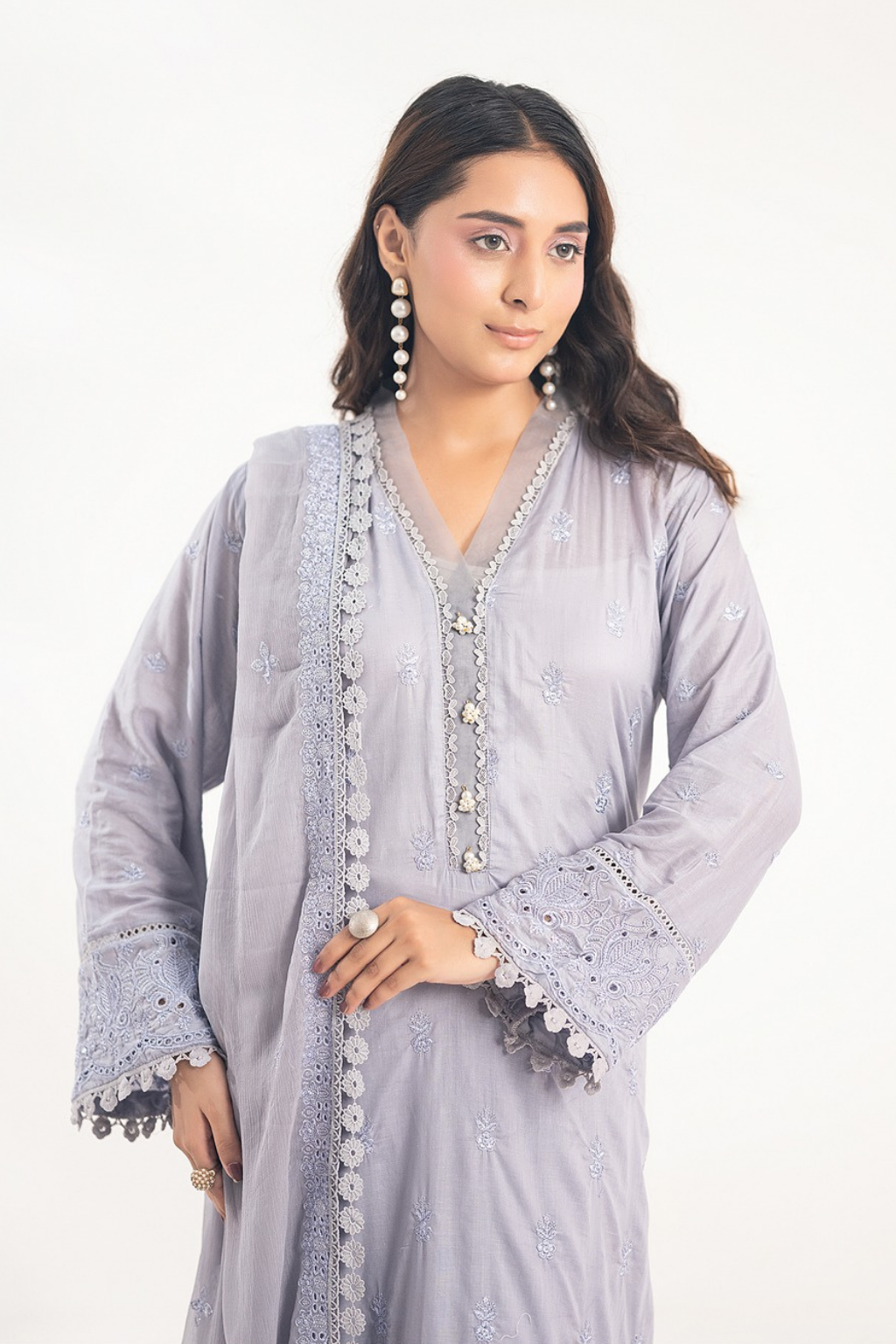 Ready to Wear Lawn Embroidered Suit D-195 - D-200