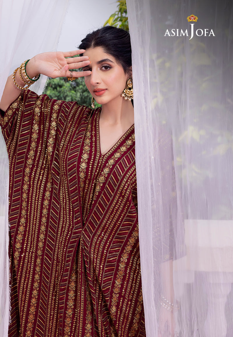 Ajab-11 Embroidered Chiffon 2 Pcs