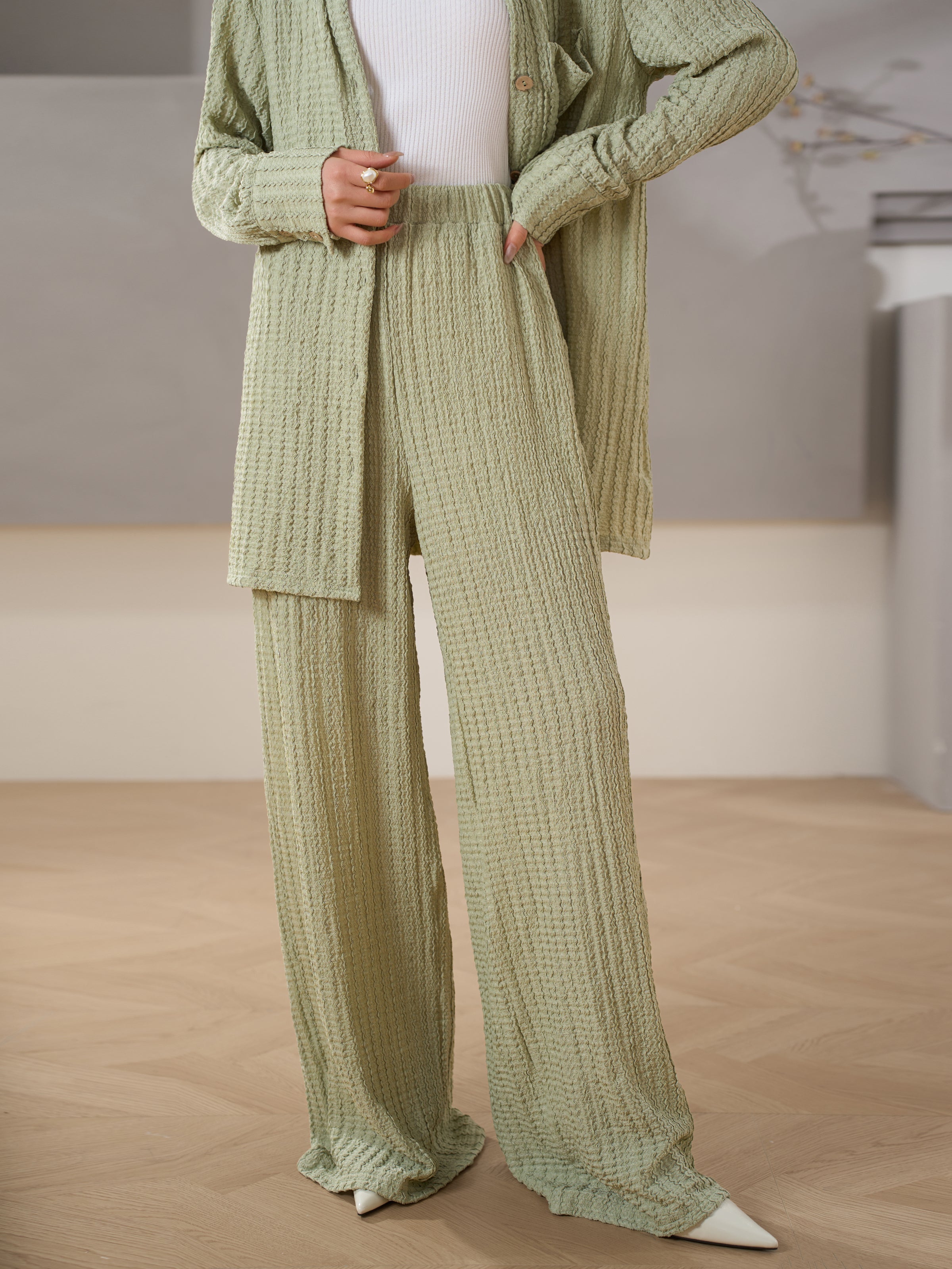 Palma Textured Summer Suit