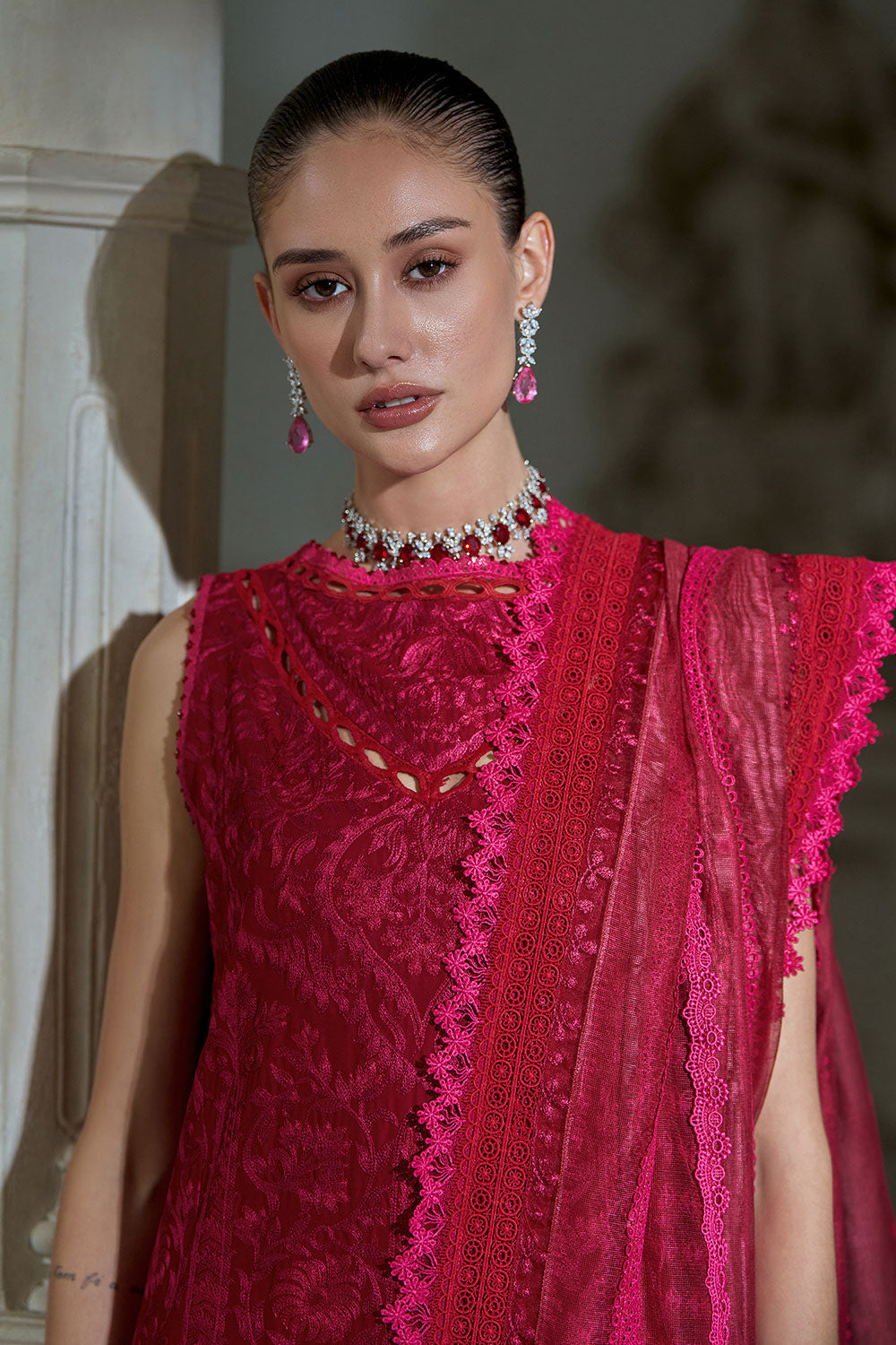 Design 9B Luxury Lawn Eid Edition 2026 Unstitched