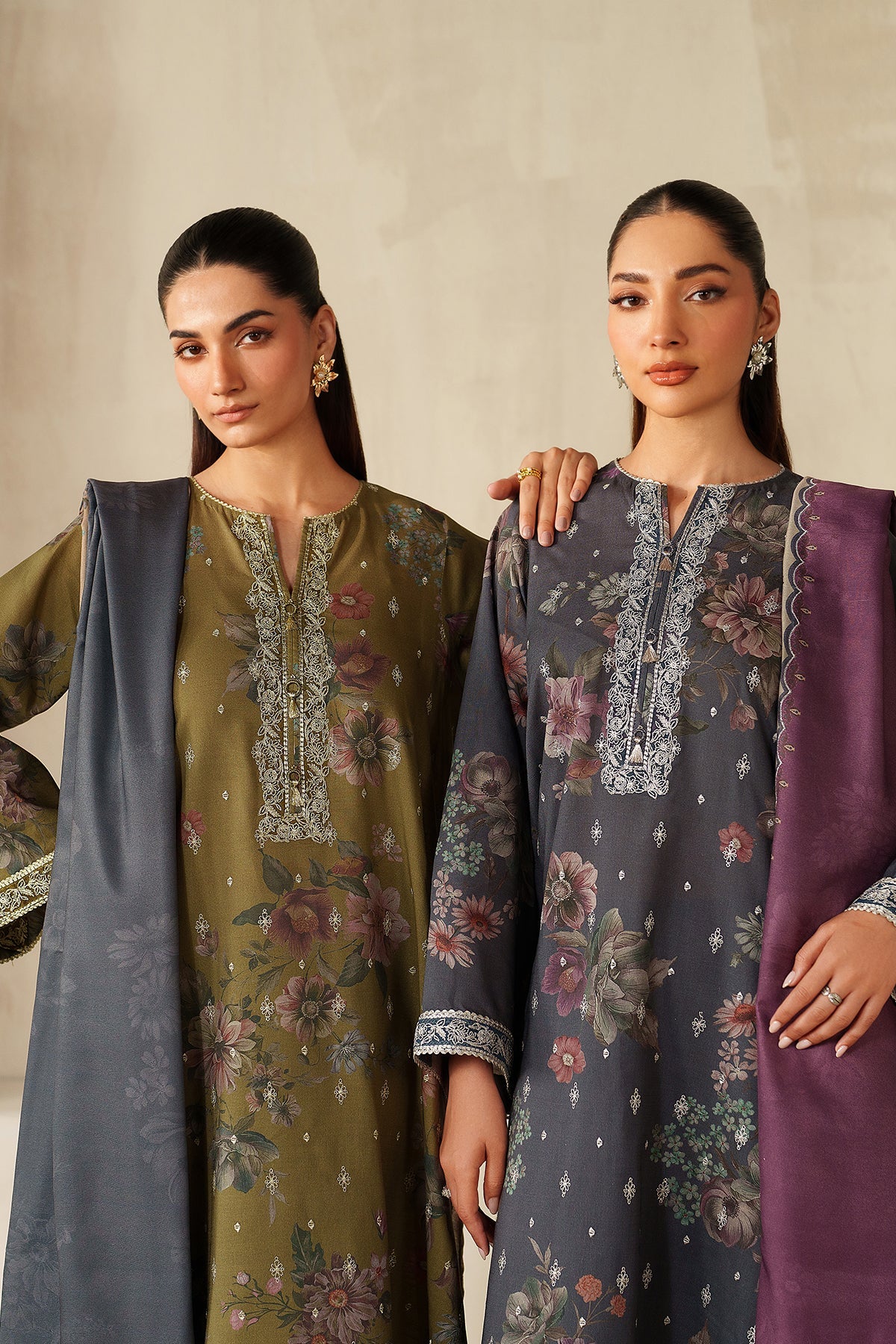 EMBROIDERED KHADDAR SF-4334