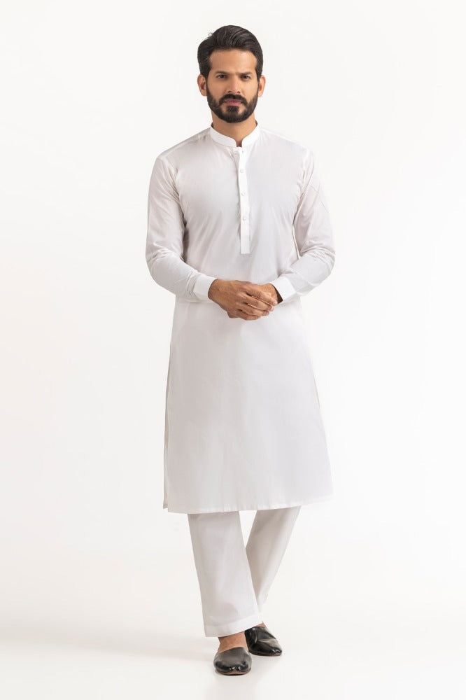 Gul Capri Latha Unstitched Fabric Cotton-Lf