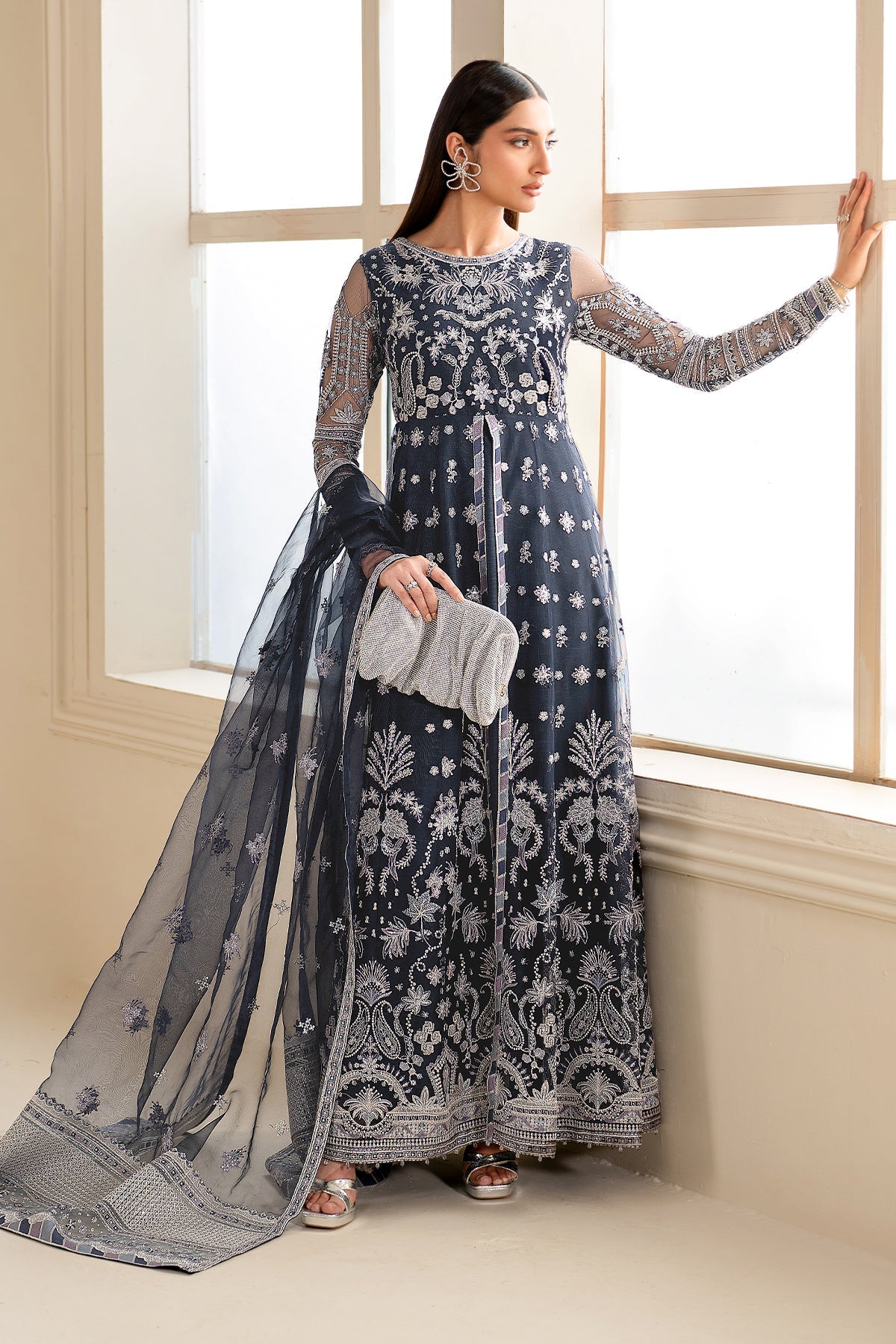 EMBROIDERED NET SF-621