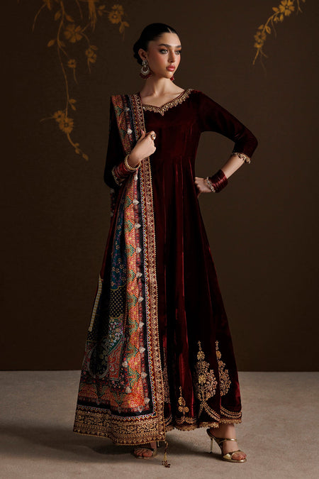 EMBROIDERED VELVET PR-1411