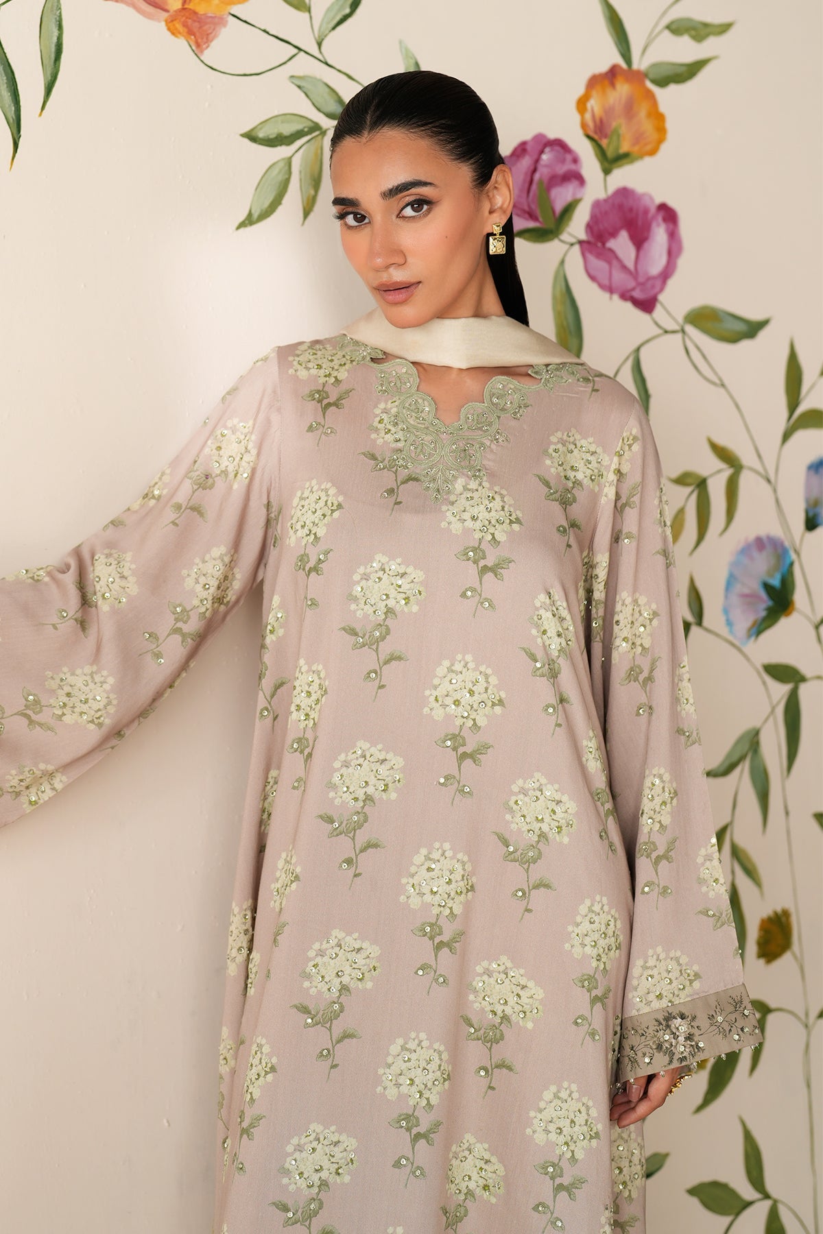 EMBROIDERED VISCOSE PR-1190