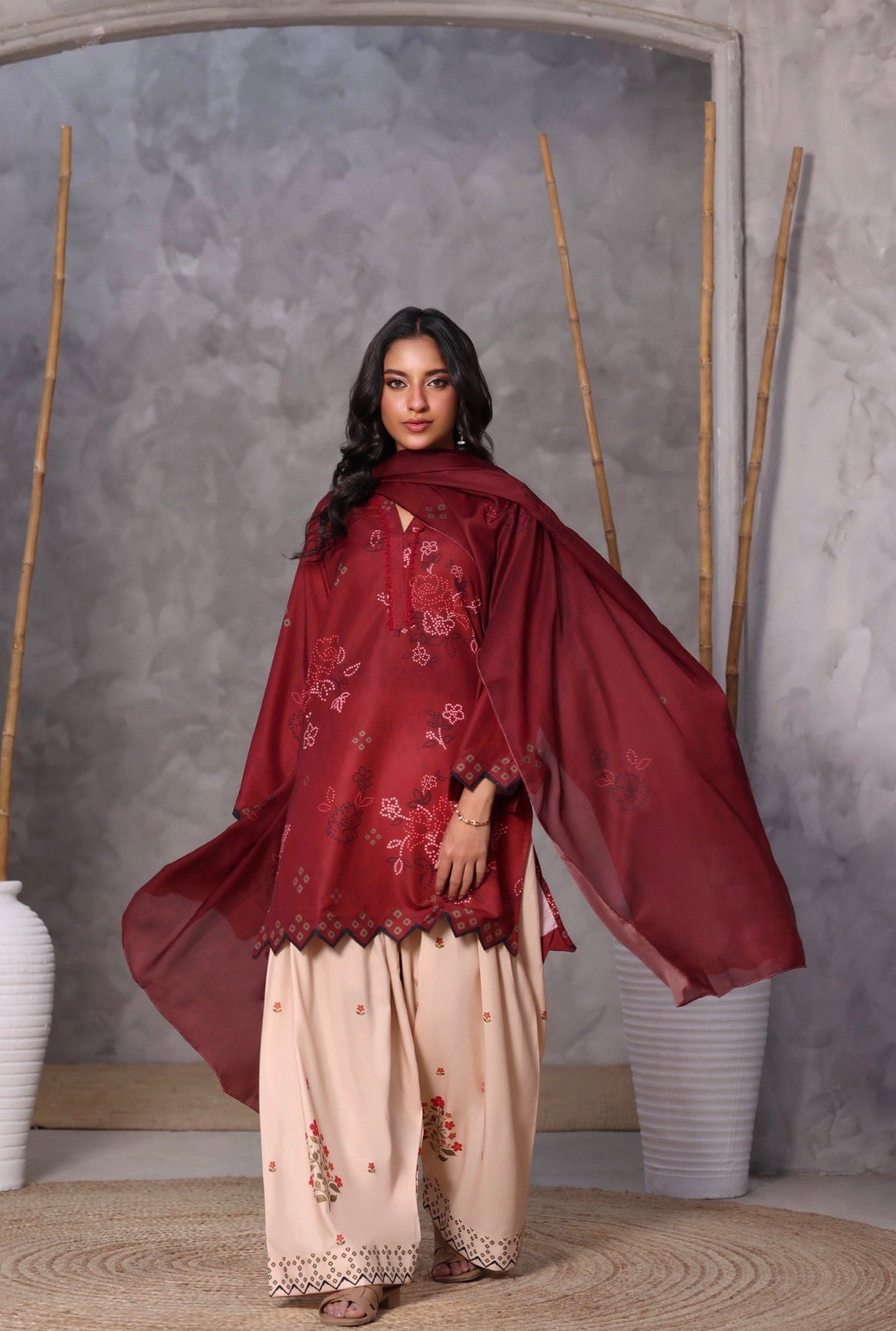 Chilli Dupatta